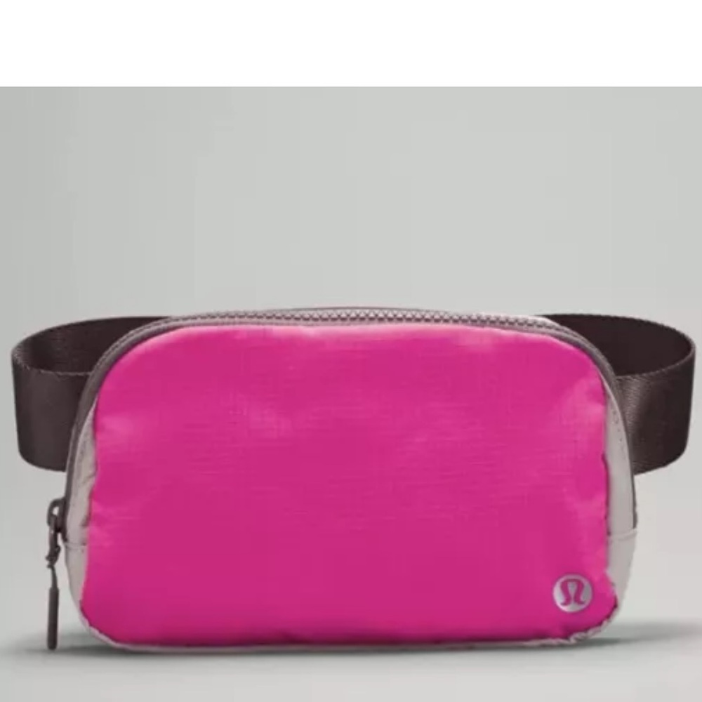 LULULEMON Everywhere Belt Bag Fanny Pow Pink Light Lunar Rock Chrome Grey 1L